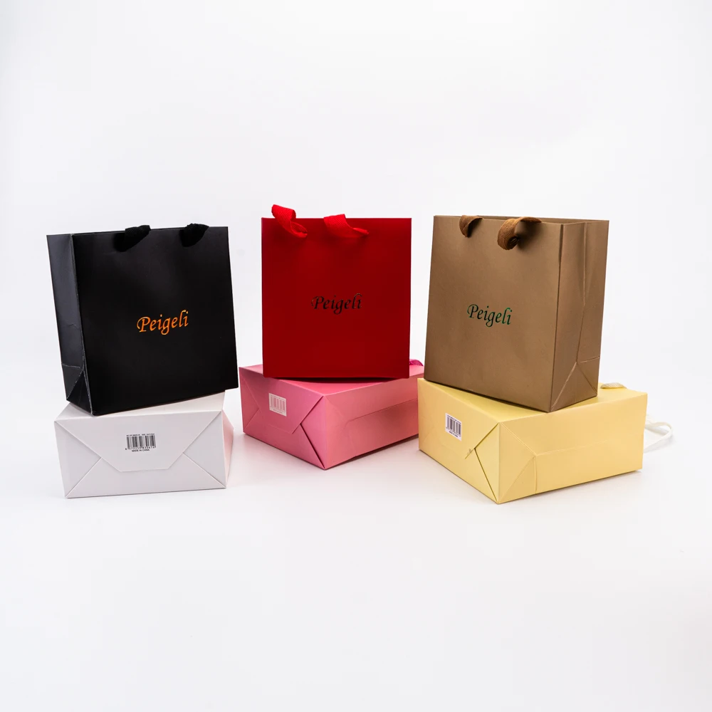 100pcs Party Favor Bags Custom Logo Kraft Paper Shopping Bags for Birthday Gift Jewelry Candy Treat Goodie Goody Grocery Package 14 S807d2704acde4cfd9cf5eb824d314004U