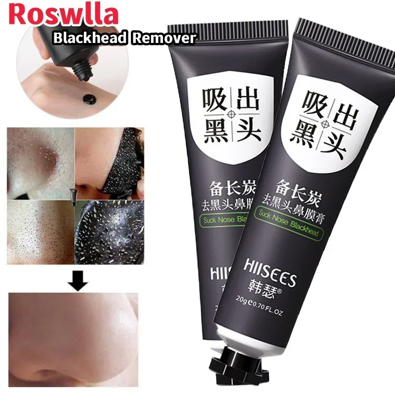 

Blackhead Removal Mask Deep Cleansing Shrink Pore Mud Mask Nose Cleansing Bamboo Charcoal Point Pimple Anti Acne Facial Masks