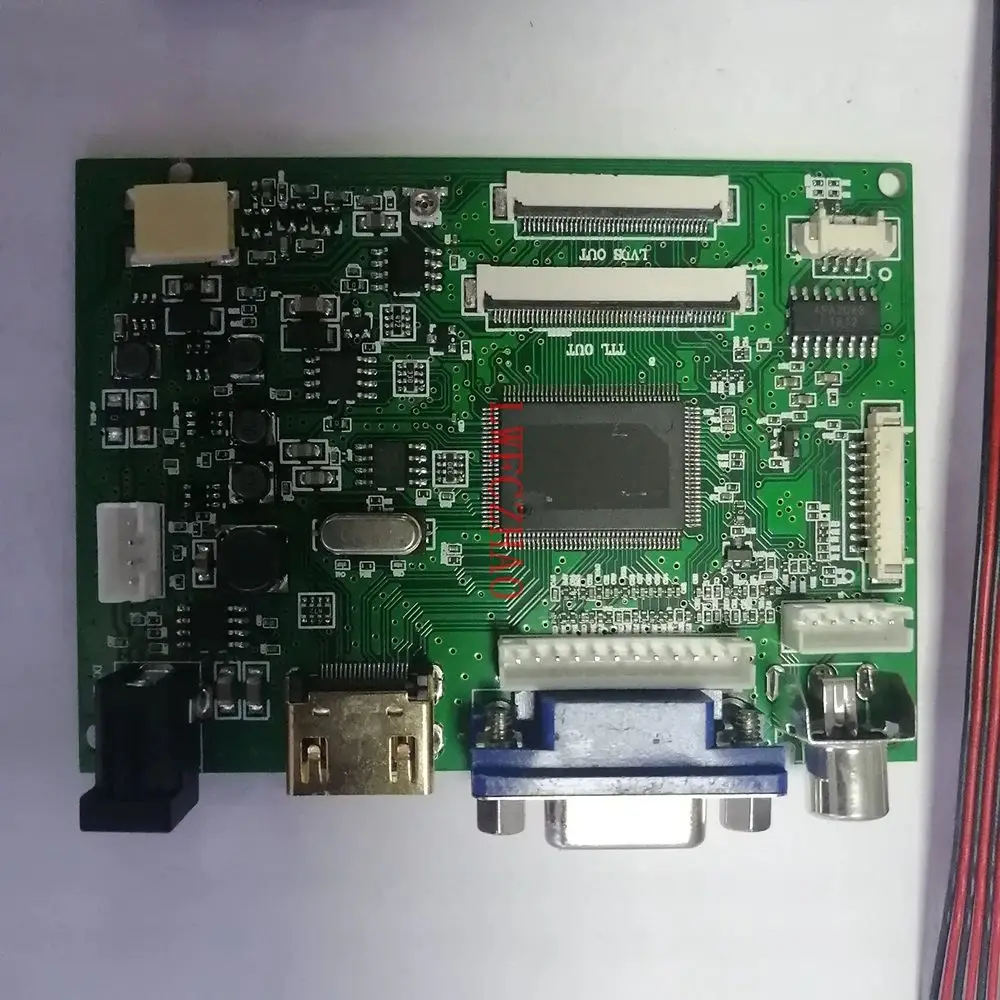 Tft Lcd Screen Display Monitor com Hdmi Vga e 2av Controle Driver Board Substituição At050tn22 Zj050na08c 640x480 5 - Imagem 5