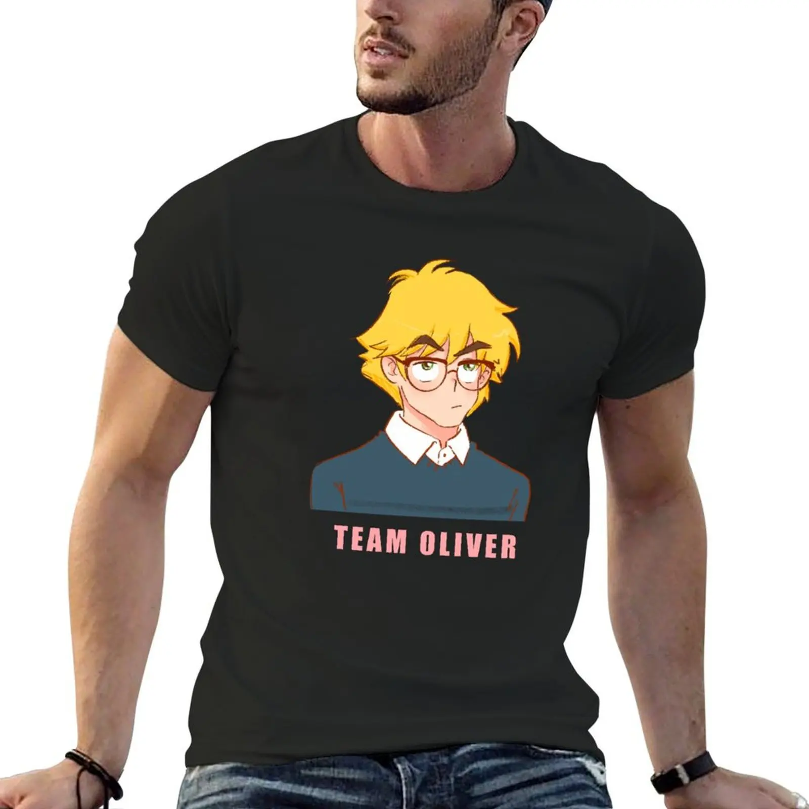 

Team Oliver T-Shirt vintage anime stuff mens graphic t-shirts pack