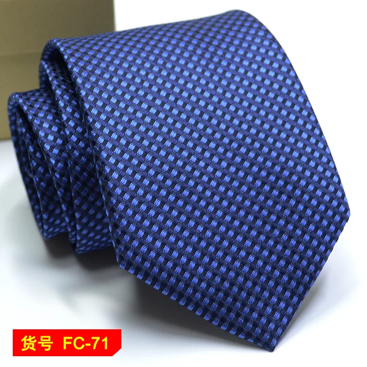 Herren-Krawatten, gestreift, Blumenmuster, 8 cm, Jacquard-Krawatte, Accessoires, Alltagskleidung, Krawatte, Hochzeit, Party, Geschenk für Männer – Detail 15
