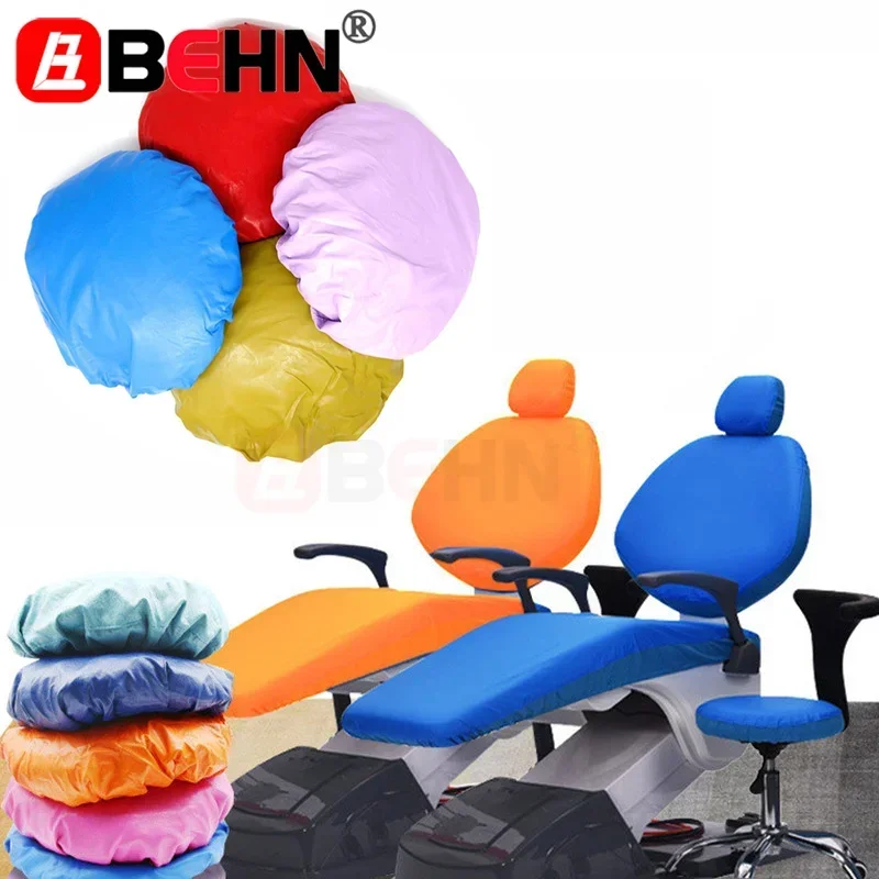 

1 Set Dental PU Leather Unit Chair Seat Protector Dentist Equipment Cover Chair Cover Elastic Waterproof Protective Case