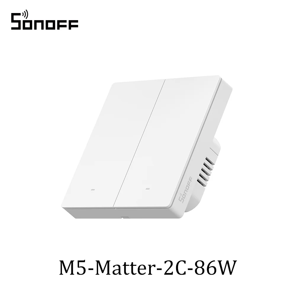 SONOFF M5 Matter مفتاح الجدار الذكي 80/86 نوع مفتا...