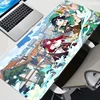 Large Gaming Genshin Impact Venti Mousepad New Keyboard Pad Gamer Mouse Pad on The Table Speed Desk Mat Anime 900x400 Mouse Mats 5