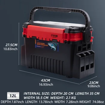 Multi-Function Fishing Tackle Box 1