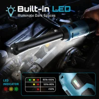 SEESII-Outils de réparation de voiture électriques sans fil, cliquet arc-en-ciel, aste, angle, 2 24.com, 55Nm, 12V, 6 ", 3/8" 4