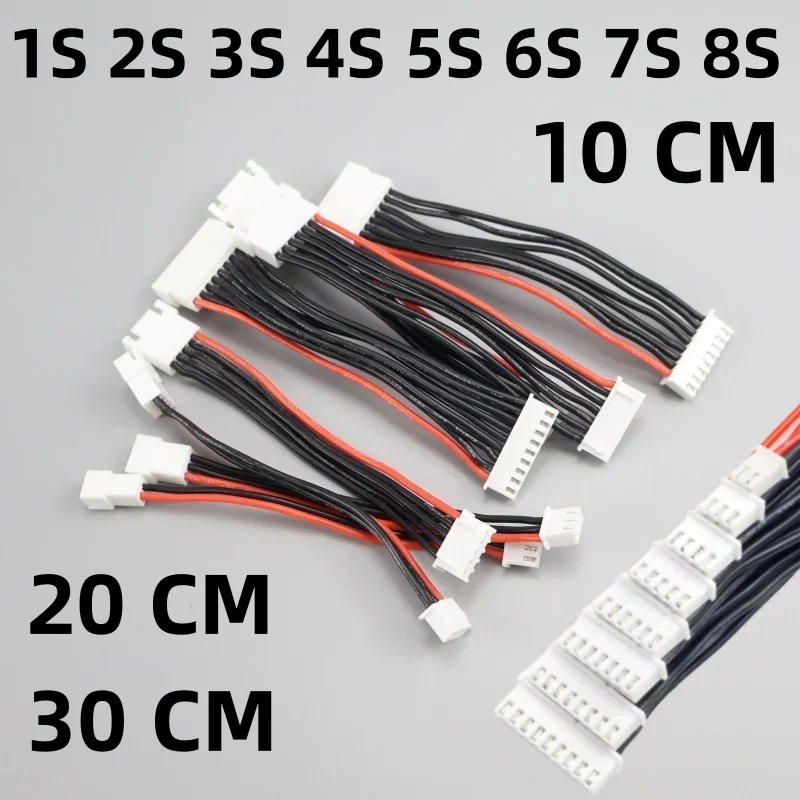 Set de 5 cabluri baterie drone XT60 20cm 4S-8S