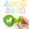 Creative 3D Plasticine Mold Modeling Clay Accessories DIY Play Dough Noodle Tool Kit Plastic Set Knife Mold Kids Educational Toy 3