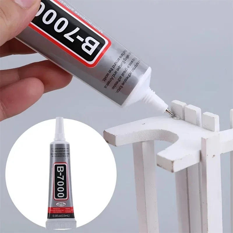 50ML Built-in Needle B-7000 Transparent Contact Phone Repair Adhesive Universal Glass Plastic Adhesive T7000 Coating Adhesive