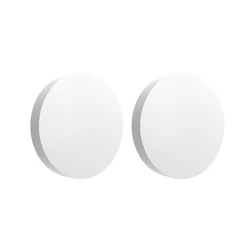 Tuya Zigbee Smart Wireless Scene Button with Voice Assistant Integration (White - 2pcs)