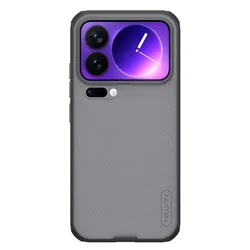 Nillkin Frosted Shield Pro Case: Shockproof Anti - Scratch Phone Cover with PC+TPU Airbags for Xiaomi 17 pro (Clear)