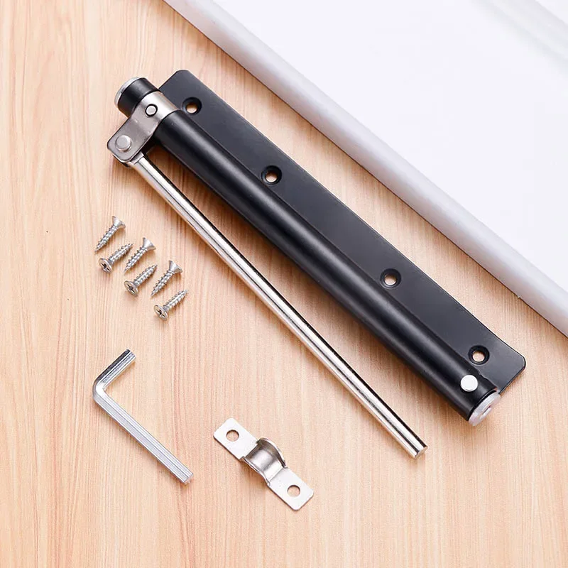 Stainless Steel Automatic Door Closing Device Invisible Spring Buffer Operator Household Lightweight Door Closer door closer