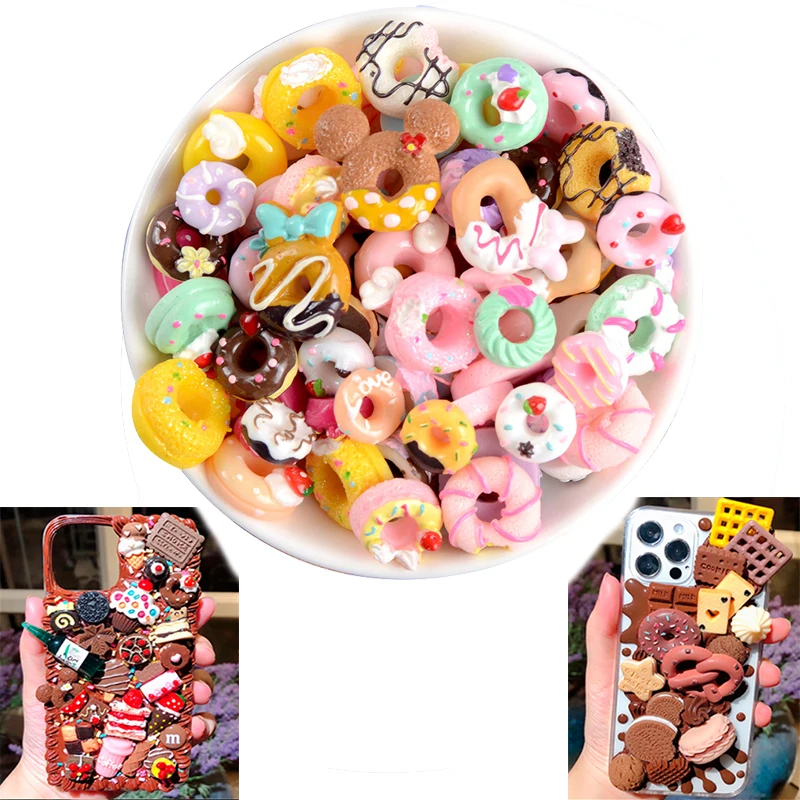 

Kawaii Cake Resin Figure Diy Jewelry Crafts Cabochon Flatback Scrapbook Embellishments Miniatures Ornaments Figuras Decorativas