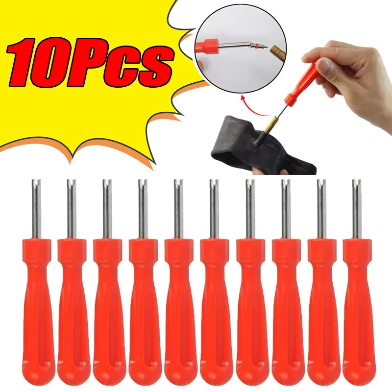 Tire Valve Core Removal Tool - Multifunctional Wrench & Screwdriver