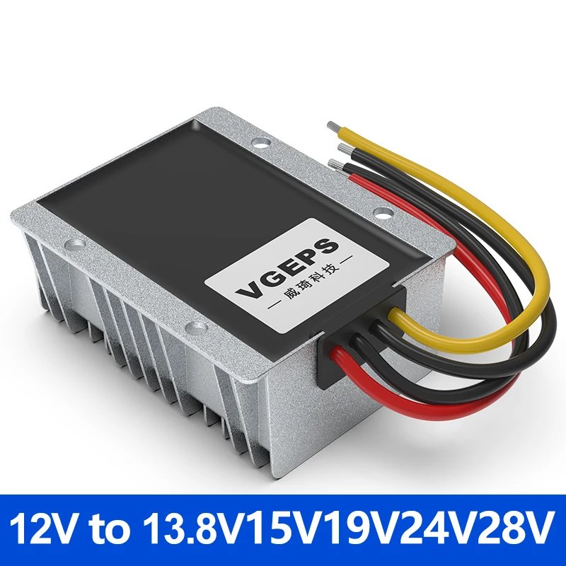 

12V to 15V high-power DC power converter 12V to 13.8V DC booster 12V to 24VDC-DC transformer module 9V-18V to 19V boost module 1