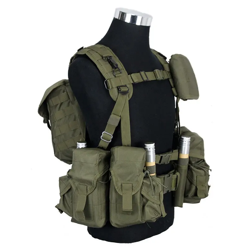 未使用 ロシア軍AK用チェストリグ タクティカルベスト AK47AK74AKM Smersh タクティカル ベスト ロシア レインボー 6 戦闘装備