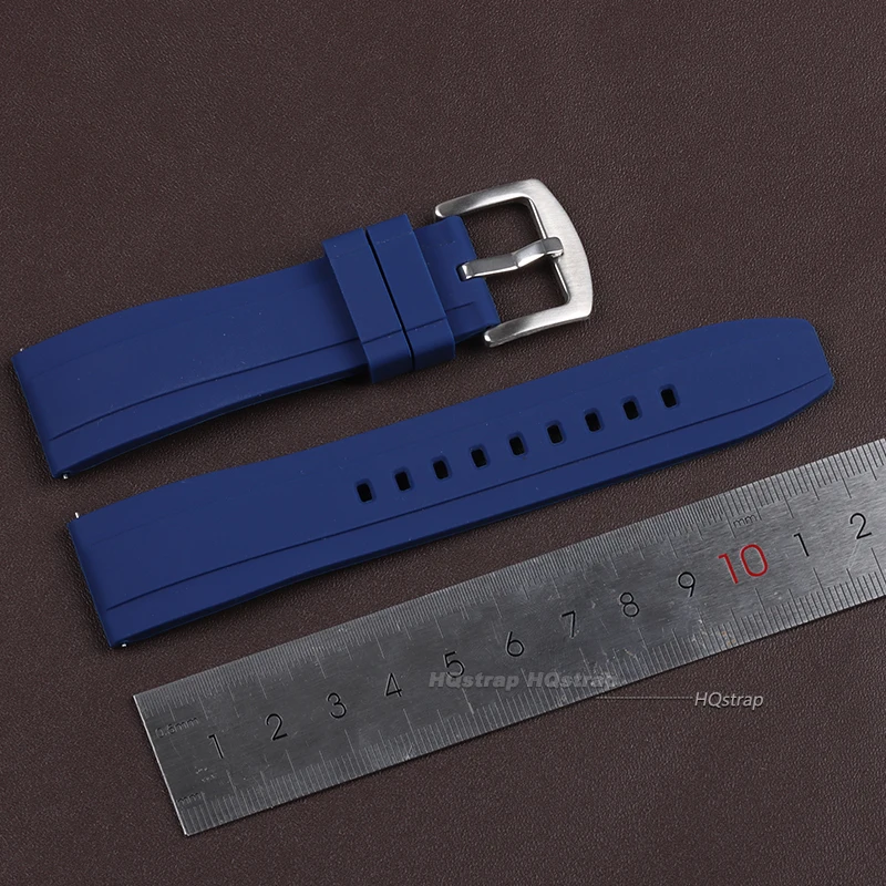 Enhanced Silicone Quick Release Sport Watch Strap - Soft Rubber Band in Vibrant Colors