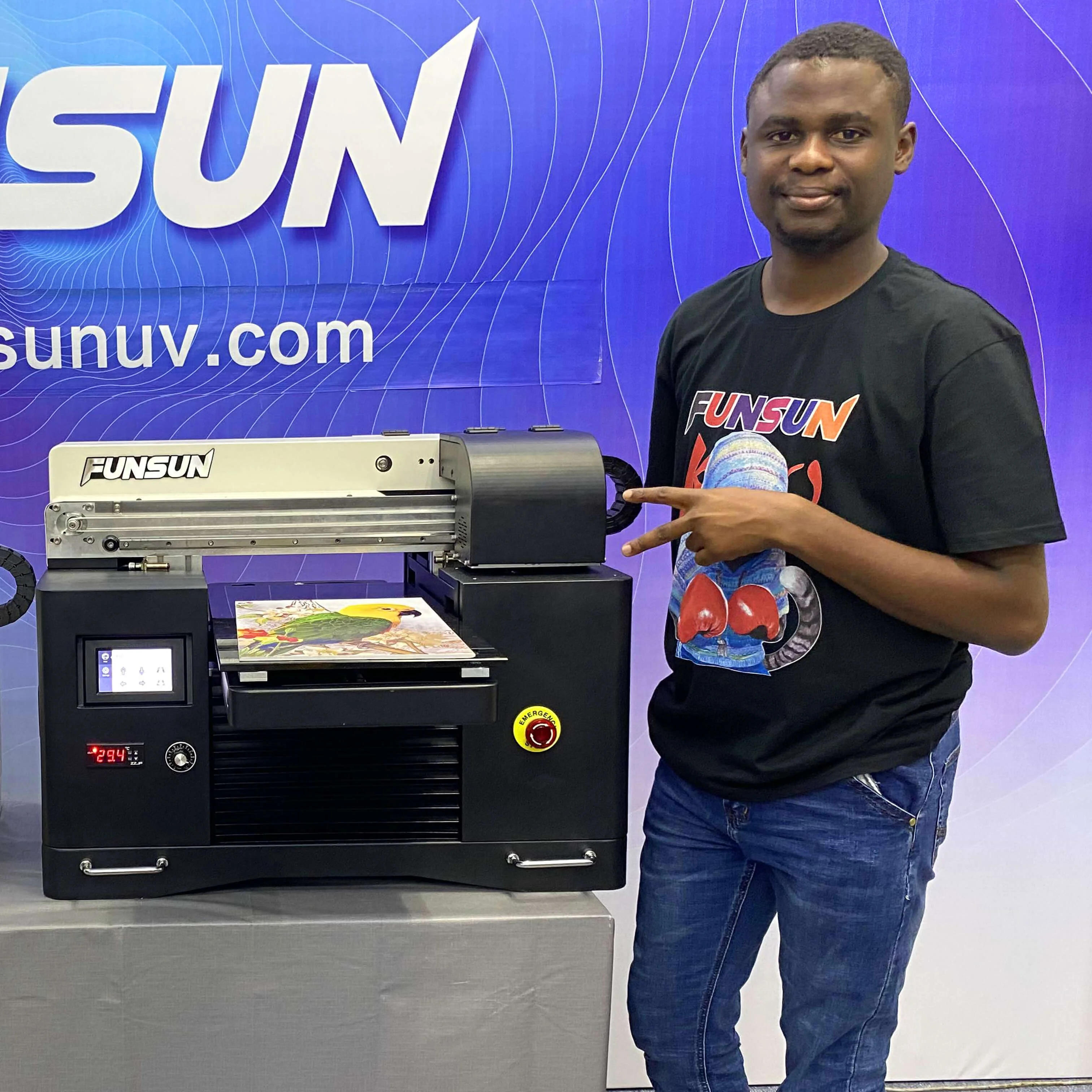 Рисунок 4 - Планшетный принтер Funsun A1 A4 A3 UV