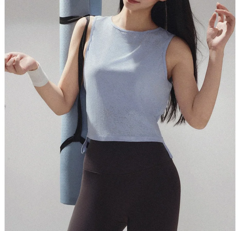 Women Summer Yoga Tops Lightweight Racerback Workout Sleeveless Shirts 19 S807f01dc629d43f3b0934b9e62ec1464Y