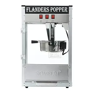 Description Picture 5 of itemPopcorn Machine with 8 Ounce Kettle Makes Up to 32 Cups, Commercial Popcorn Machine Countertop Popcorn Maker w/Stainless