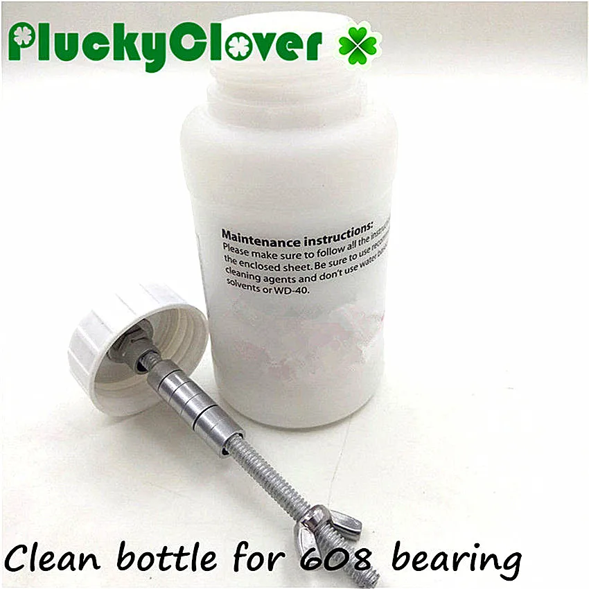1pc Skate Bearing Cleaner for Inline Skates Bearing Cleaning Unit Kit Skateboard Roller Cleaning Bottle