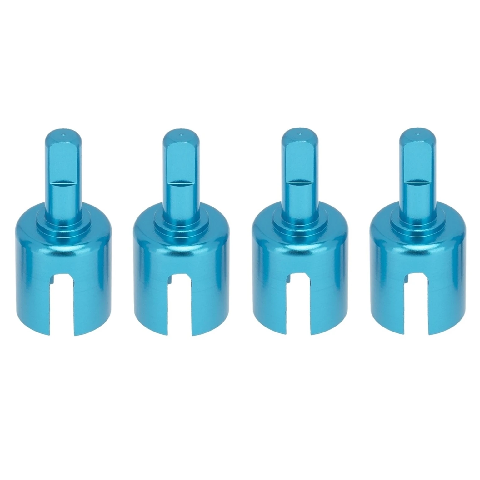 4Pcs Metal Gearbox Joint Cup Differenziale Cup Diff Cup Per Tamiya Tt01 Tt02 Tt01D Tt01E Df-02 M05 M06 1/10 Rc Car Upgrade Parts