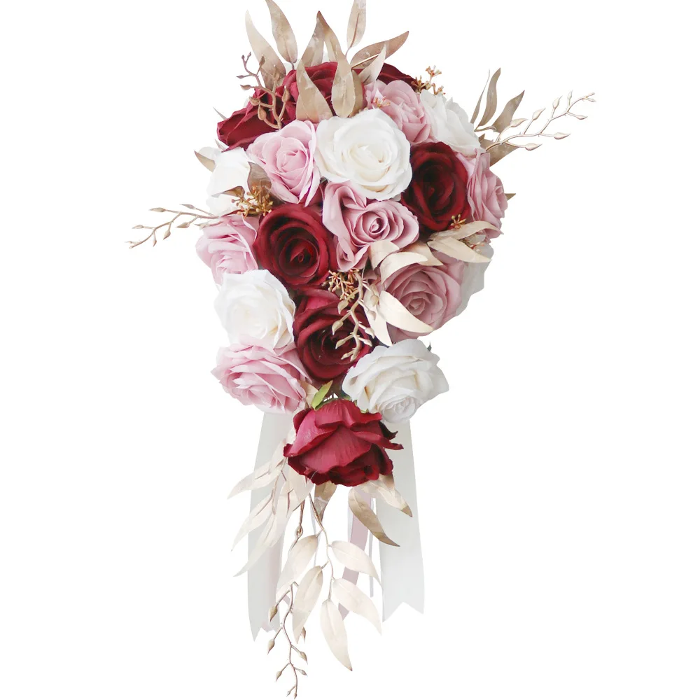 Burgundy Roses Tree Topper | TikTok, image size:1000x1000