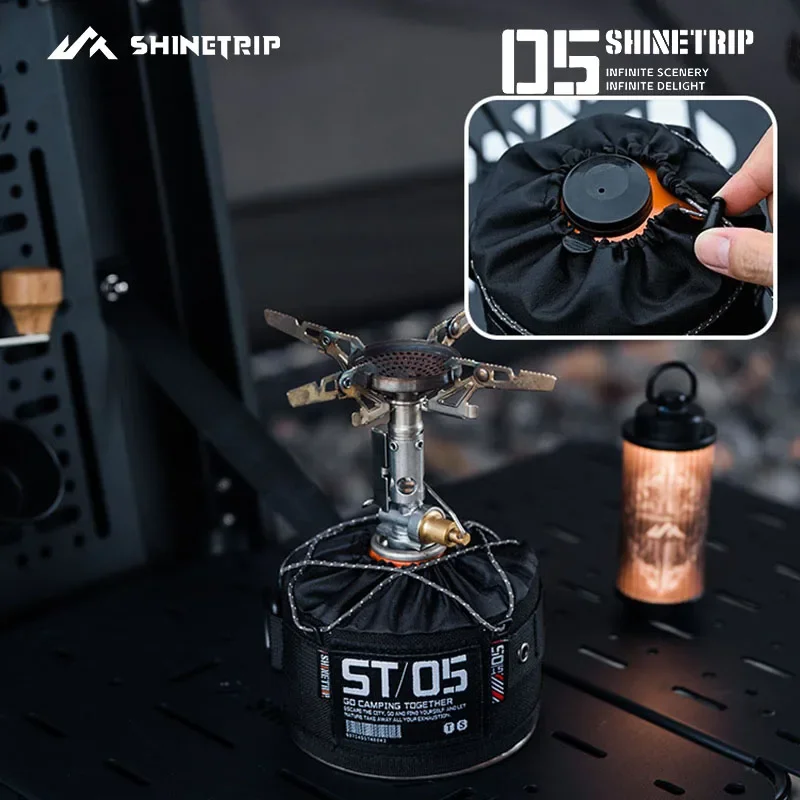 ShineTrip 05 Series Tactical Systems Out Snap-On Air Tank Protective Crashproof Air Tank Sleeve Camping Storage Sleeve