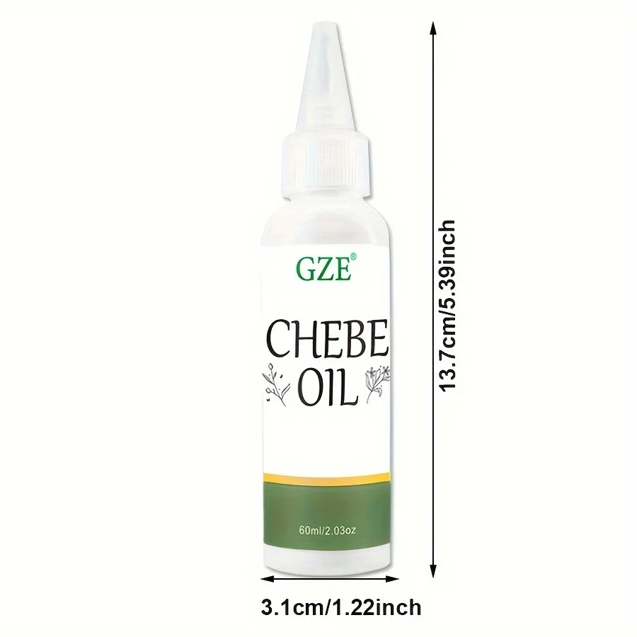GZE African Chebe Oil For Strengthens Hair, Chebe Hair Powder Make Thin Hair Look Thicker