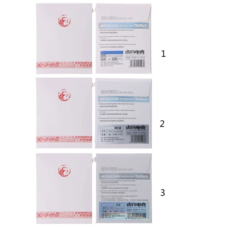 1 Confezione Esptiger Per Logitech G Pro X Superlight Mouse Feet Mouse Glide Feet Pad