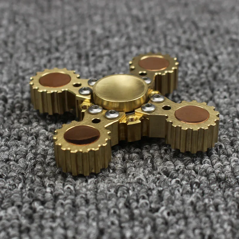 Fingertip Gyroscope Toy Fidget Toy Sensory Fidget Toy Anti Stress Toy Finger Sensory Toy Detachable Metal Gyro
