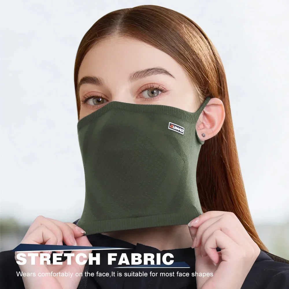 Fashion Sports Mask Windproof Breathable Absorbent Soft Face Cover Reusable Washable Hiking Running Face Mask Sports Accessories sun protection mask
