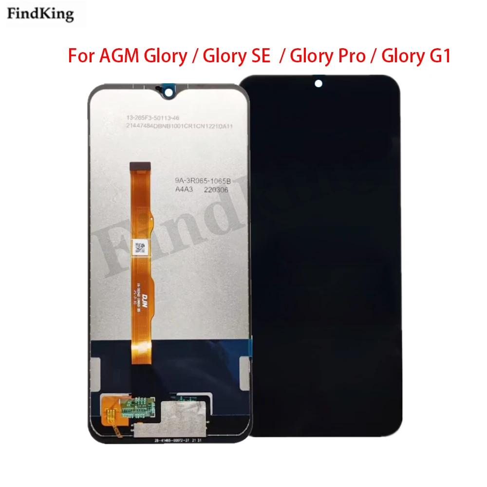 Display Lcd A Schermo Intero Da 6.53 Pollici Per Agm Glory G1 Se Pro Lcd Touch Screen Digitizer Sostituzione Del Gruppo Display Lcd