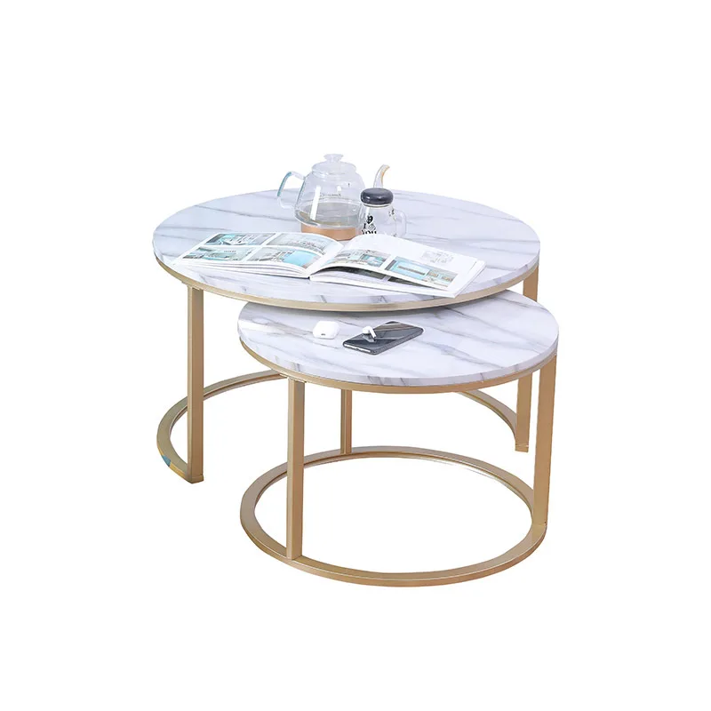 Рисунок 3 - Журнальный столик с мраморной текстурой для гостиной