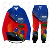 Emblem Flag Caribbean Sea Haiti Island Retro Hoodies Jacket Tracksuit Men 3D Print Pants CUSTOM Sweatshirt Unisex Clothes 2
