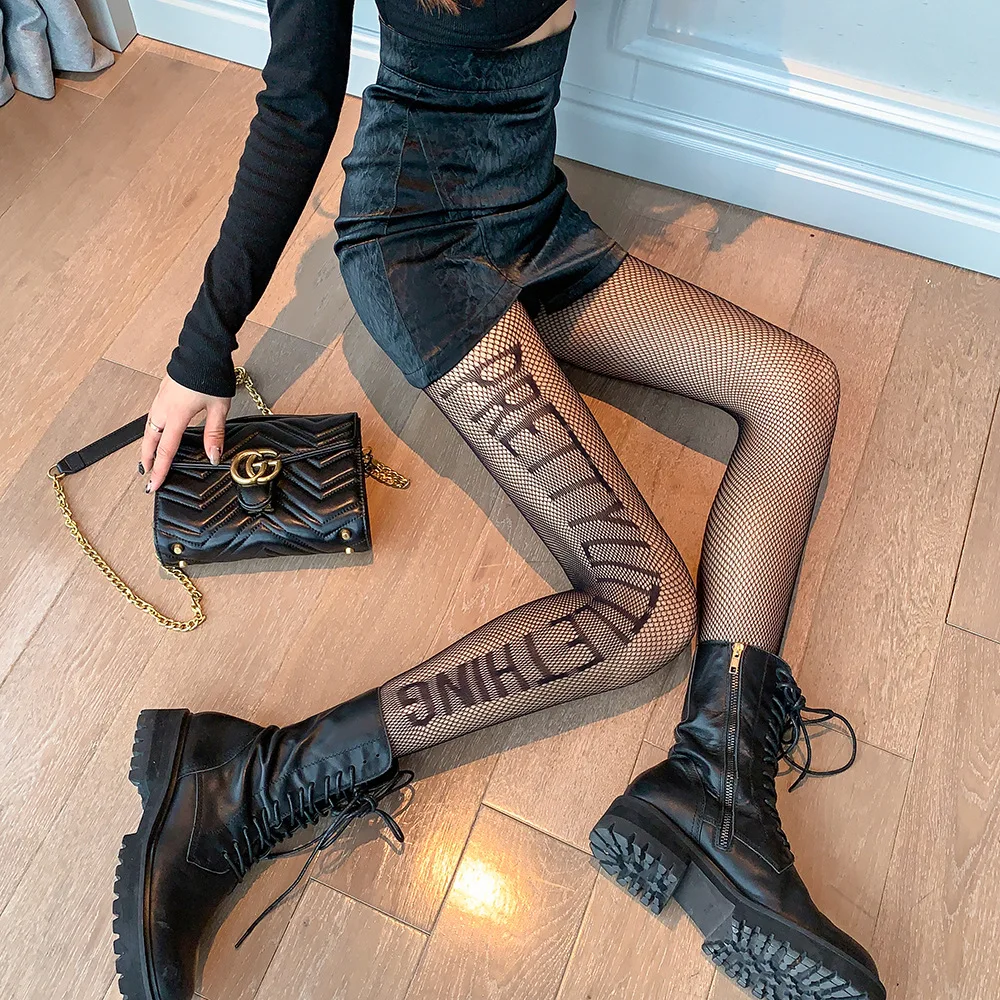 Diamant-Netzstrumpfhose für Damen – Sexy Designer-Strumpfhose für Nachtclub-Partys und JK-Accessoires – Detail 8