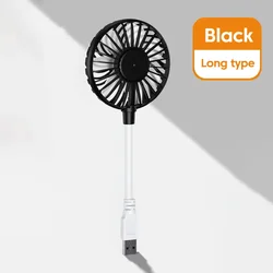 Compact USB - Powered Mini Silent Desk Fan for Office, Travel, and Outdoor Use (Black 2)