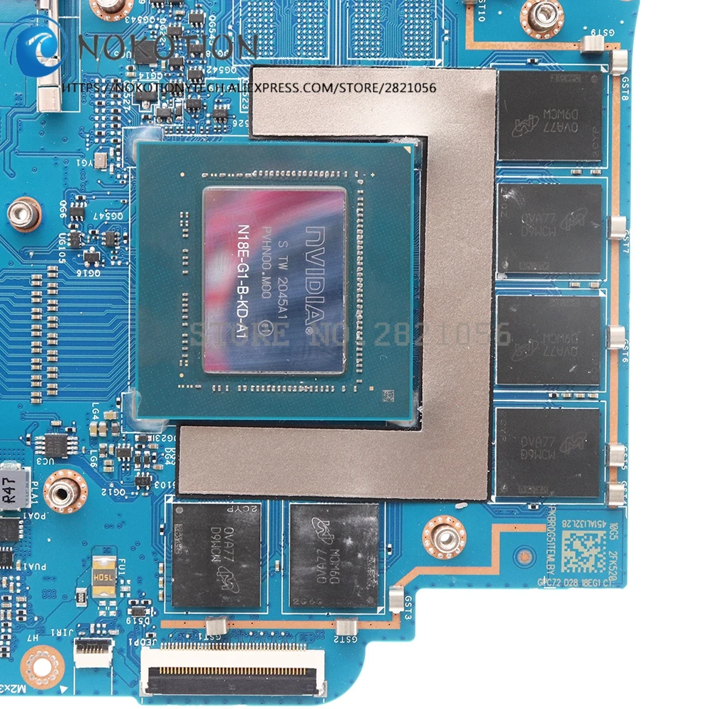 M01207-601 M01207-001 M02065-601 GPC72 LA-J672P For HP Omen 17-CB