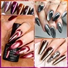 MEET ACROSS Silver Moonlight Magnetic Gel Nail Polish Sparkling Cat Eye Effect Soak Off Gel Semi-Permanent nail polish Nail Art 6