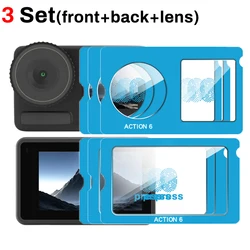 Premium Tempered Glass Screen & Lens Protectors with Easy Installation Kit - 3 Set