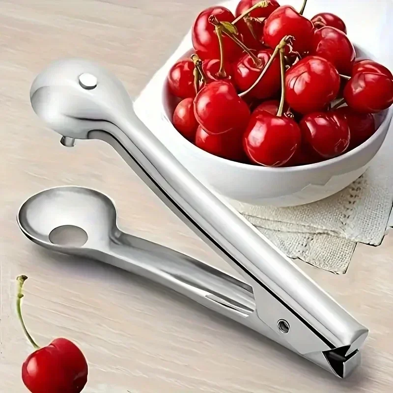 New Olive Cherry Pit Remover Cherry Core Seed Remover Pit Tool Seed Gadge Fruit and Vegetable Cherry Pitter Tool Kitchen Gadget