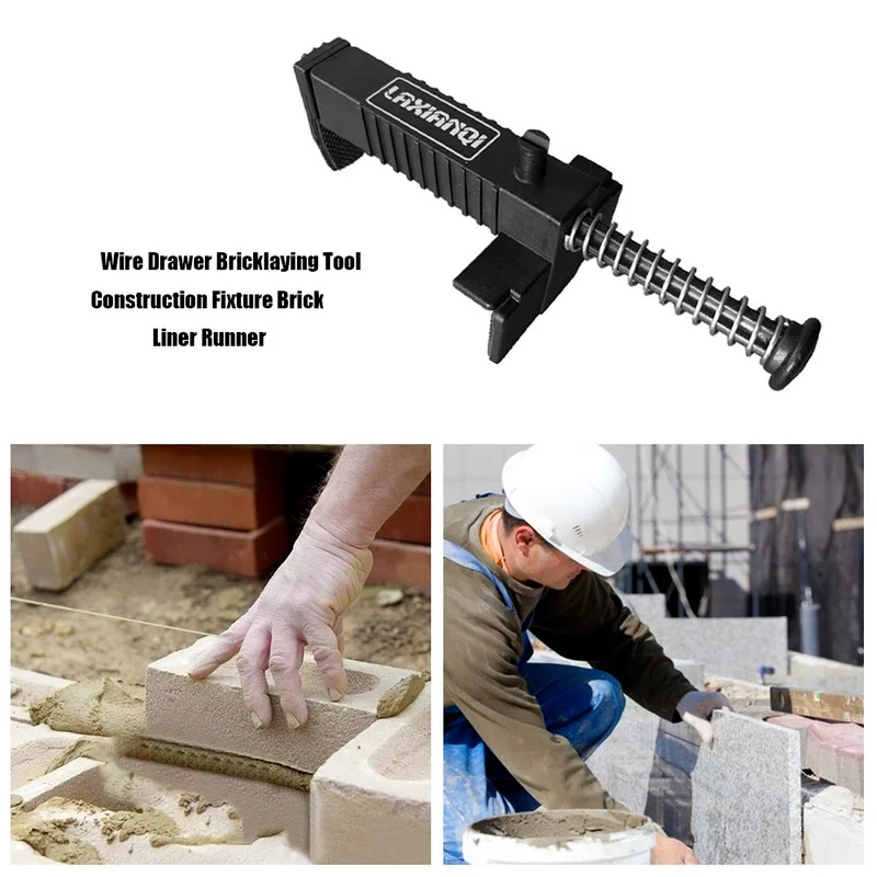 Bricklaying Construction Brick Liner Wall Builder Wire Frame Drawer Fixer Fixture