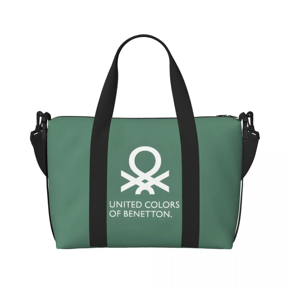 B-Benetton Portable Travel Bag, Sports Shoulder Bag, Waterproof Business Travel Fitness Crossbody Bag