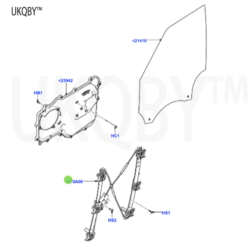 Land Rover 5th generation Discovery lift assembly-window LR083211 LR083210 LR153953 LR153954 LR083206 LR083207
