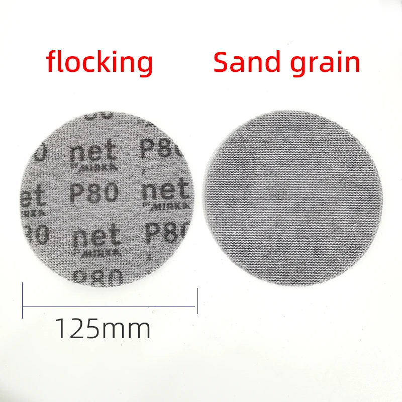 MIRKA Mesh Sandpaper 5In 125mm Abrasive Grinding Dust Free Anti-blocking 80-800Grit Car Sanding Discs