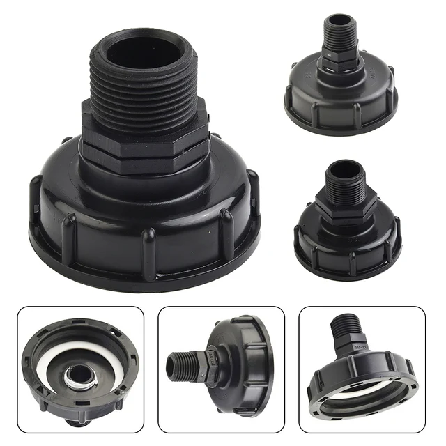 Ibc Tartály Szelep Adapter Tömlő Kerti Vízcsatlakozó S60X6 Sapka Külső Szál Víztartály Esőhordó Cserél