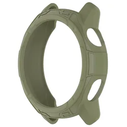 Premium Soft TPU Protective Cover for Smartwatches - Enhanced Durability and Style (Army green)