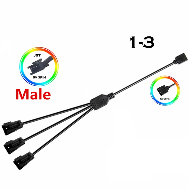 5V3PIN Male1-3