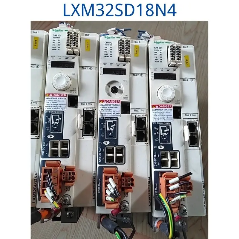 

The function of the second-hand driver LXM32SD18N4 has been tested and is intact