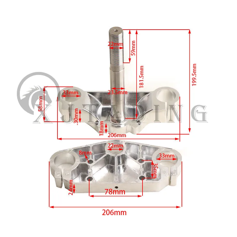 Motocross, 735mm, 33mm, 110cc, 125cc